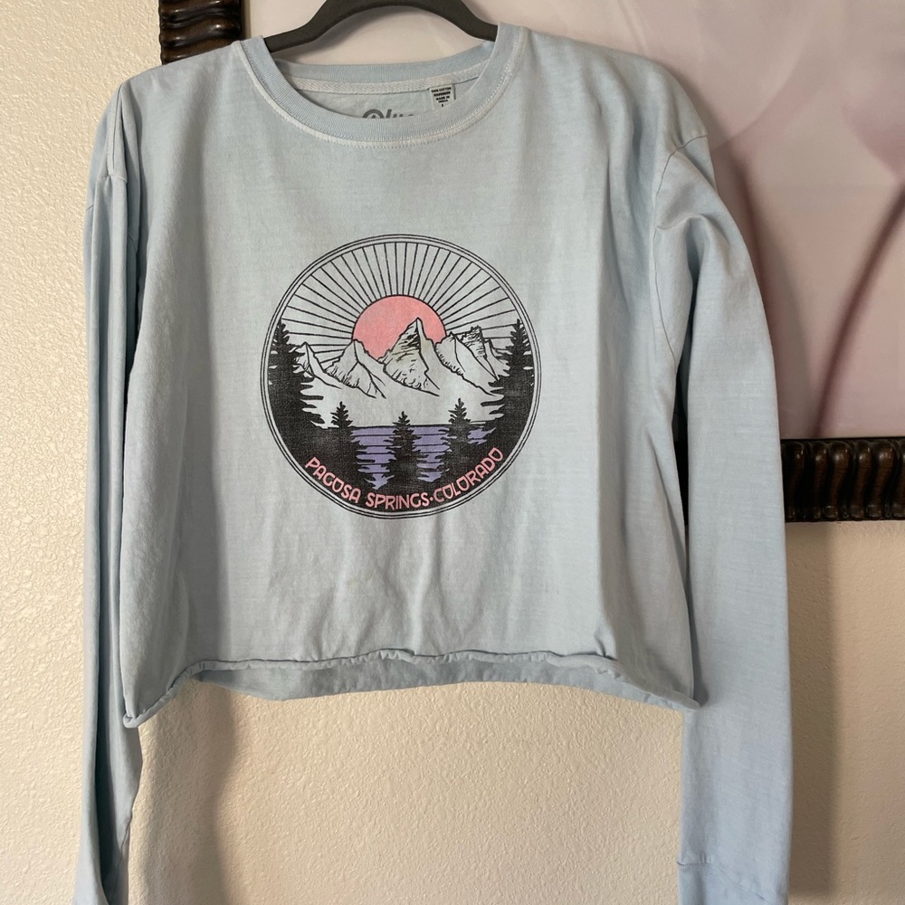 Pagosa Springs Long crop top